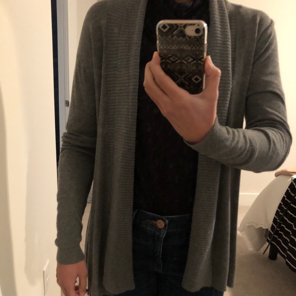Charcoal Mango Cardigan